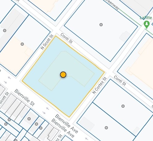 3801 Bienville Ave, New Orleans, LA à louer - Plan cadastral - Image 3 de 12