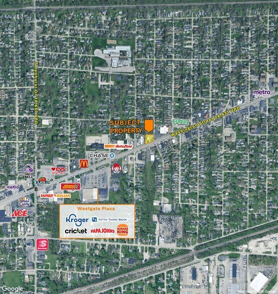 4902 W Washington St, Indianapolis, IN à vendre - Photo du bâtiment - Image 2 de 3