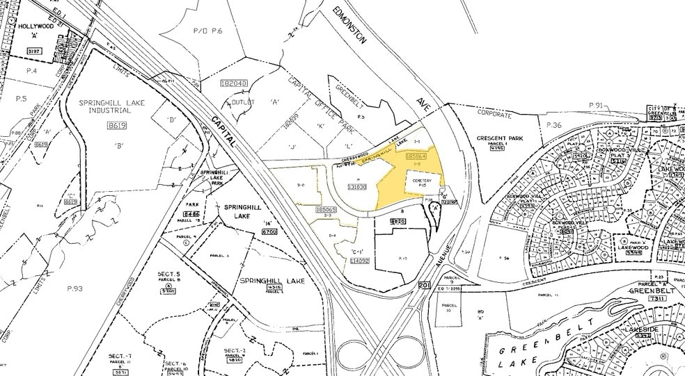 6406 Ivy Ln, Greenbelt, MD for lease - Plat Map - Image 2 of 46