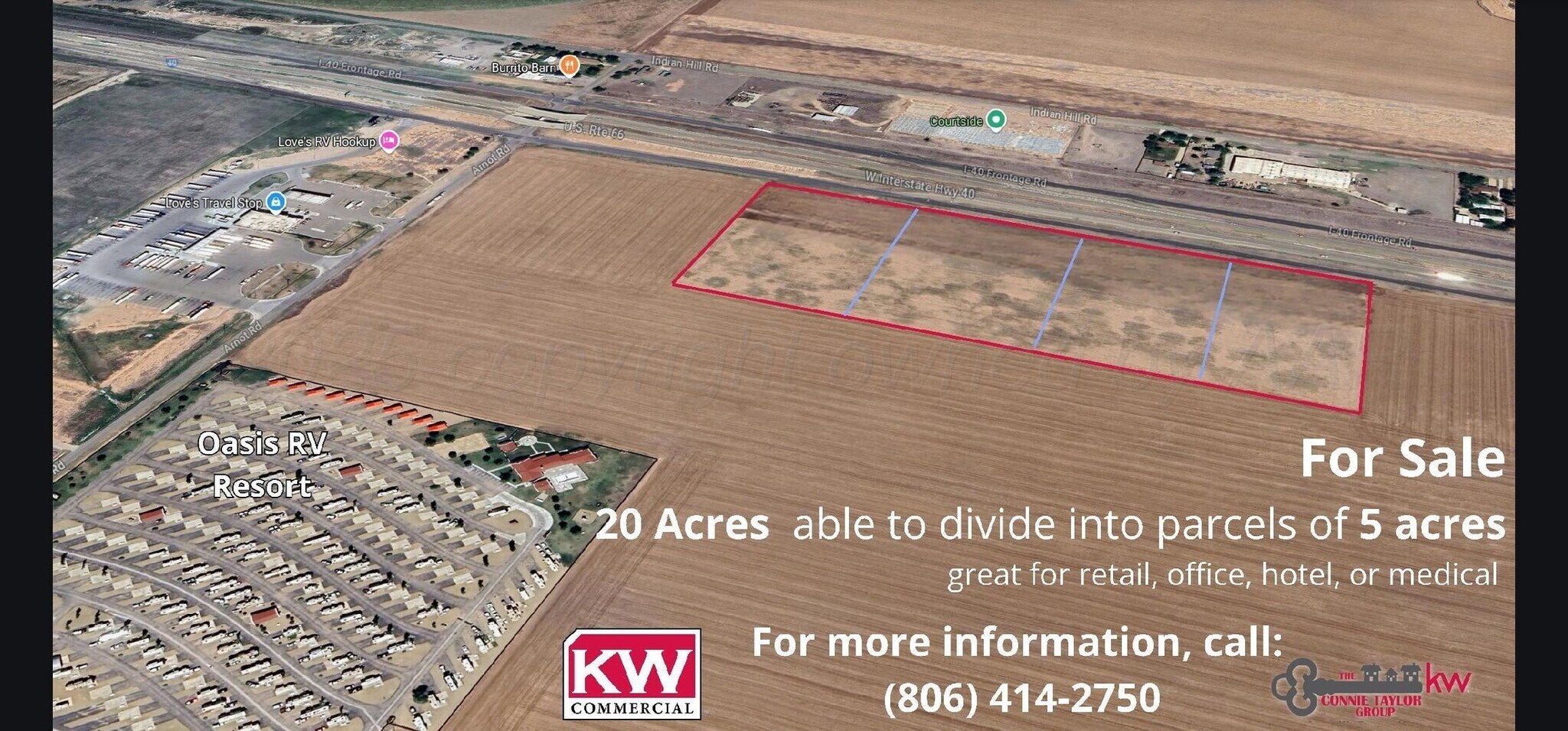 0 W IH 40, Amarillo, TX à vendre Photo du bâtiment- Image 1 de 5