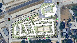 Plus de détails pour SWC Highway 90 Alt & Brooks St, Sugar Land, TX - Terrain à vendre