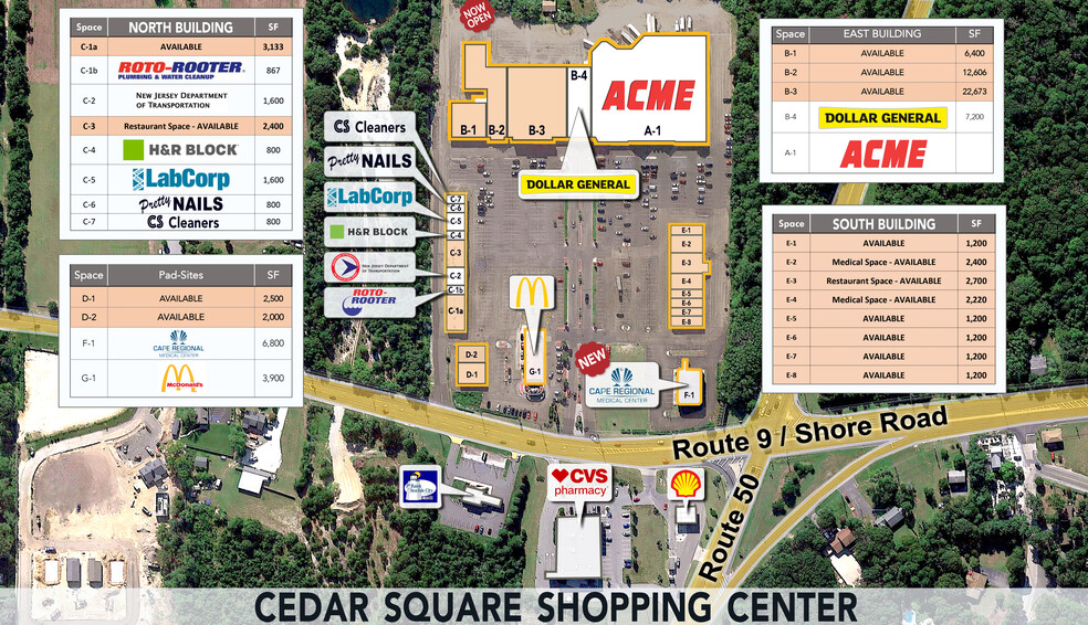 2087 S Shore Rd, Seaville, NJ for lease - Site Plan - Image 2 of 6