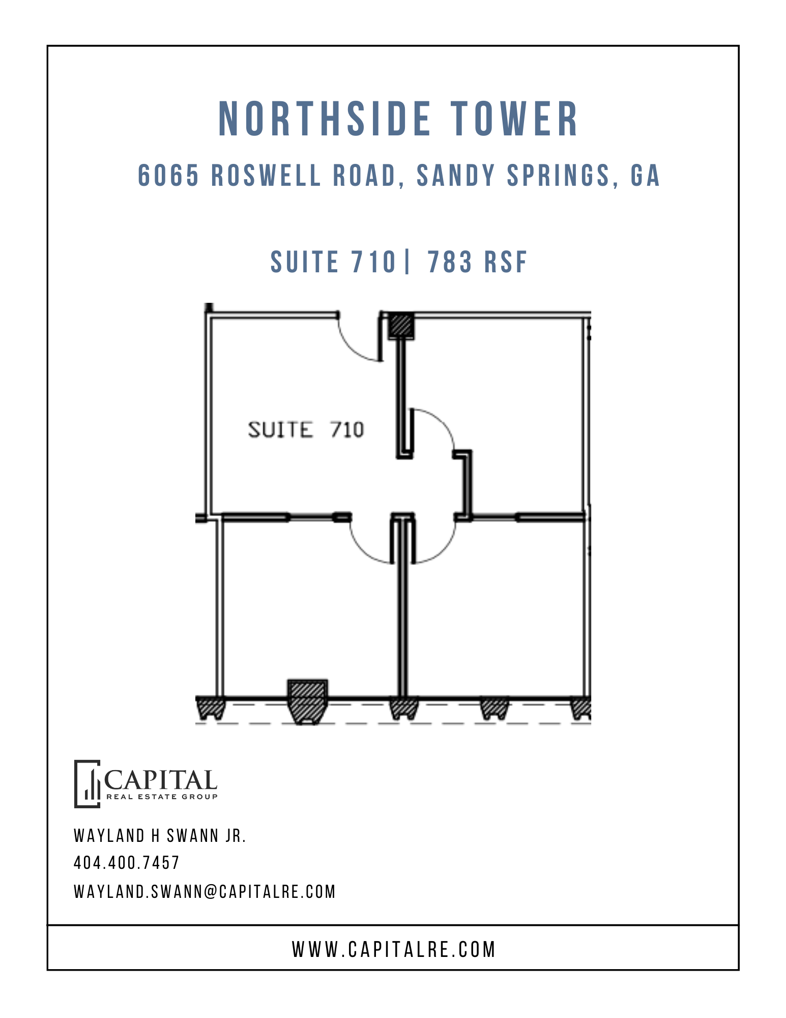 6065 Roswell Rd NE, Atlanta, GA for lease Floor Plan- Image 1 of 1