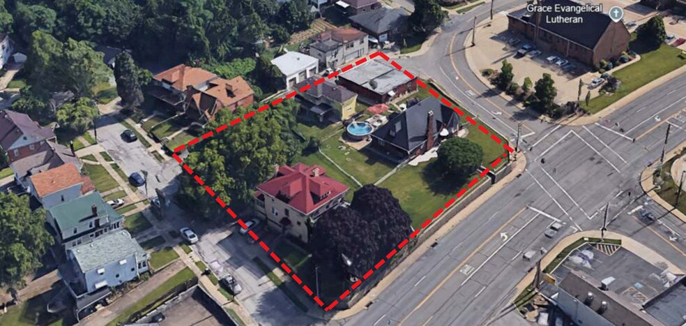 2117 Sunset Blvd, Steubenville, OH à louer - Aérien - Image 2 de 4