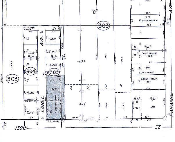 5320 159th St, Oak Forest, IL à louer - Plan cadastral - Image 2 de 4