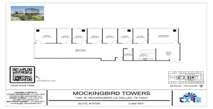1341 W Mockingbird Ln, Dallas, TX for lease Floor Plan- Image 1 of 4