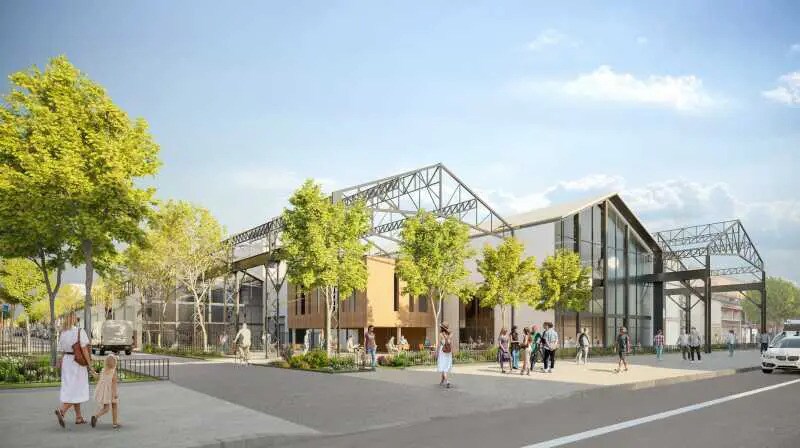 Bureau dans Villeurbanne à louer - Photo du bâtiment - Image 3 de 36