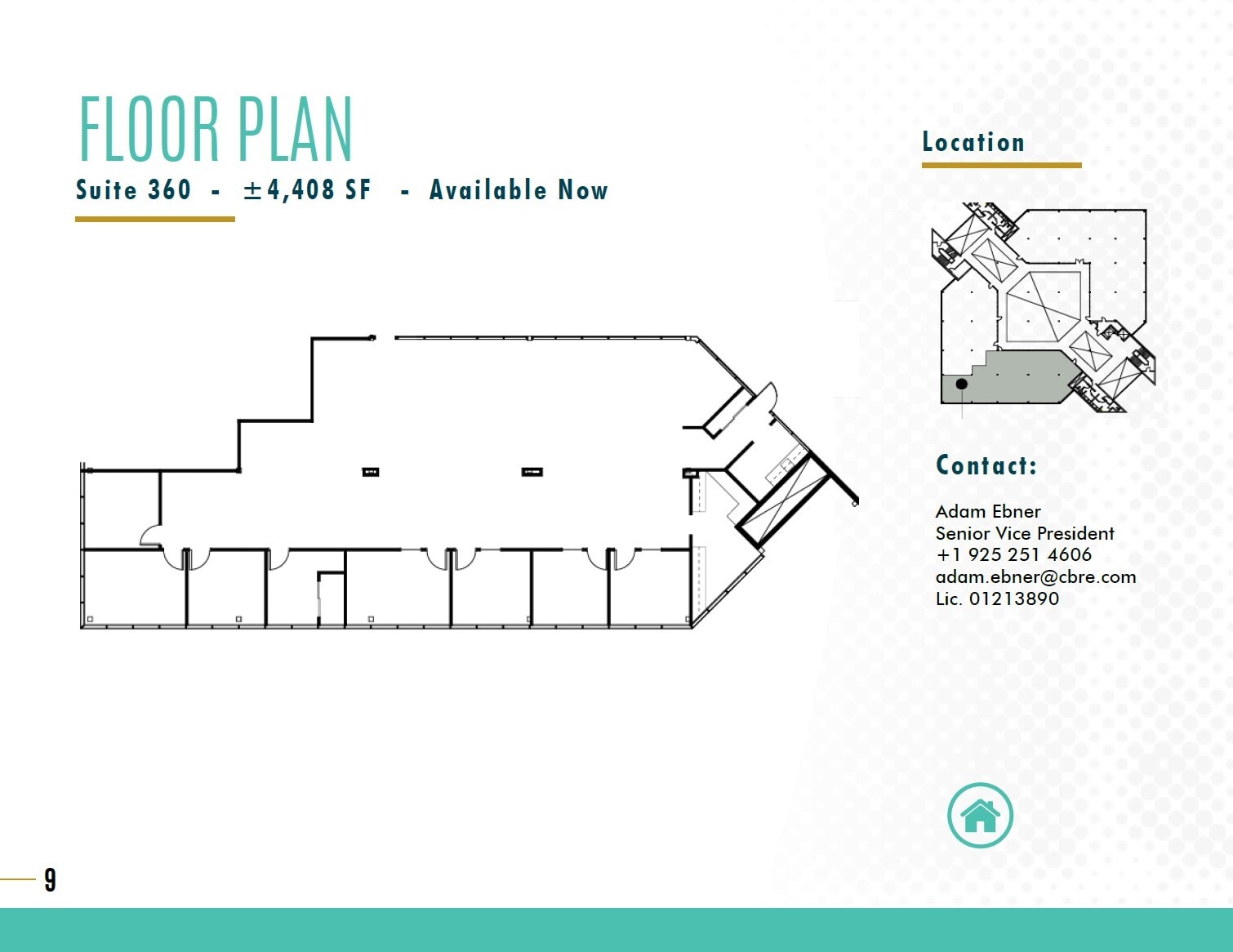2333 San Ramon Valley Blvd, San Ramon, CA à louer Plan d’étage- Image 1 de 1