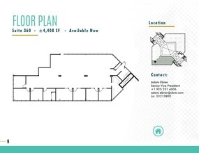 2333 San Ramon Valley Blvd, San Ramon, CA à louer Plan d’étage- Image 1 de 1