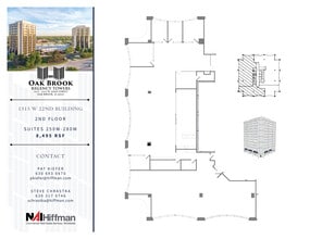 1415 W 22nd St, Oak Brook, IL à louer Plan d’étage- Image 2 de 2