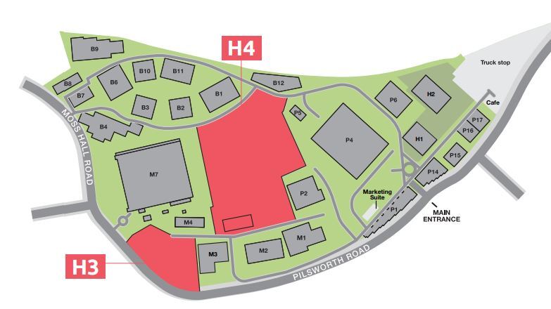 Pilsworth Rd, Heywood à louer - Plan de site - Image 3 de 4