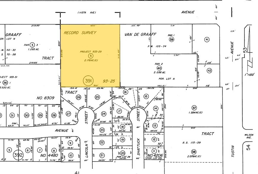 1500 E Katella Ave, Orange, CA à vendre - Plan cadastral - Image 2 de 34