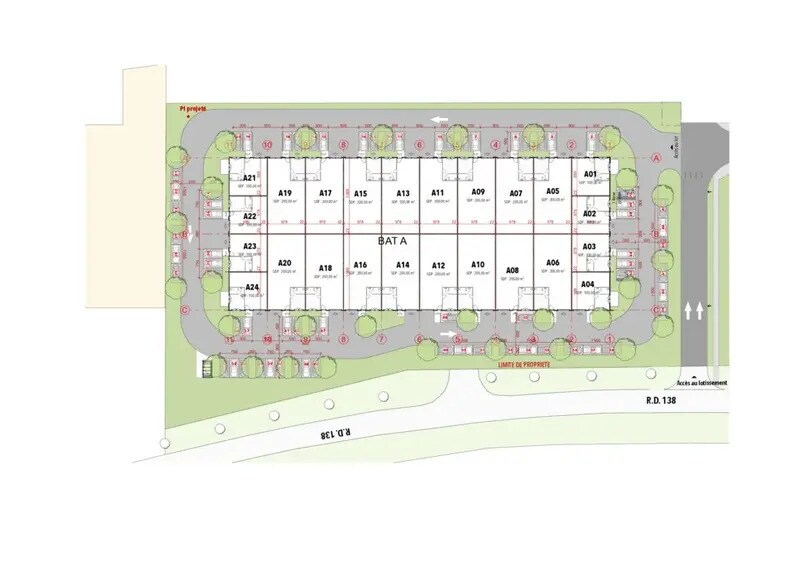 Local d'activités dans Soufflenheim à vendre - Plan de site - Image 3 de 3