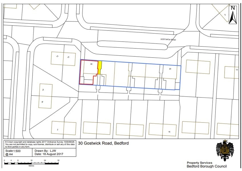 30 Gostwick Rd, Bedford for lease Site Plan- Image 1 of 1