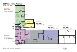 533 W North Ave, Elmhurst, IL à louer Plan d’étage- Image 2 de 2