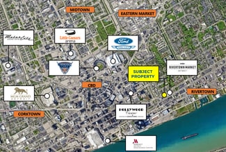 More details for 1351 E Jefferson Ave, Detroit, MI - Land for Sale