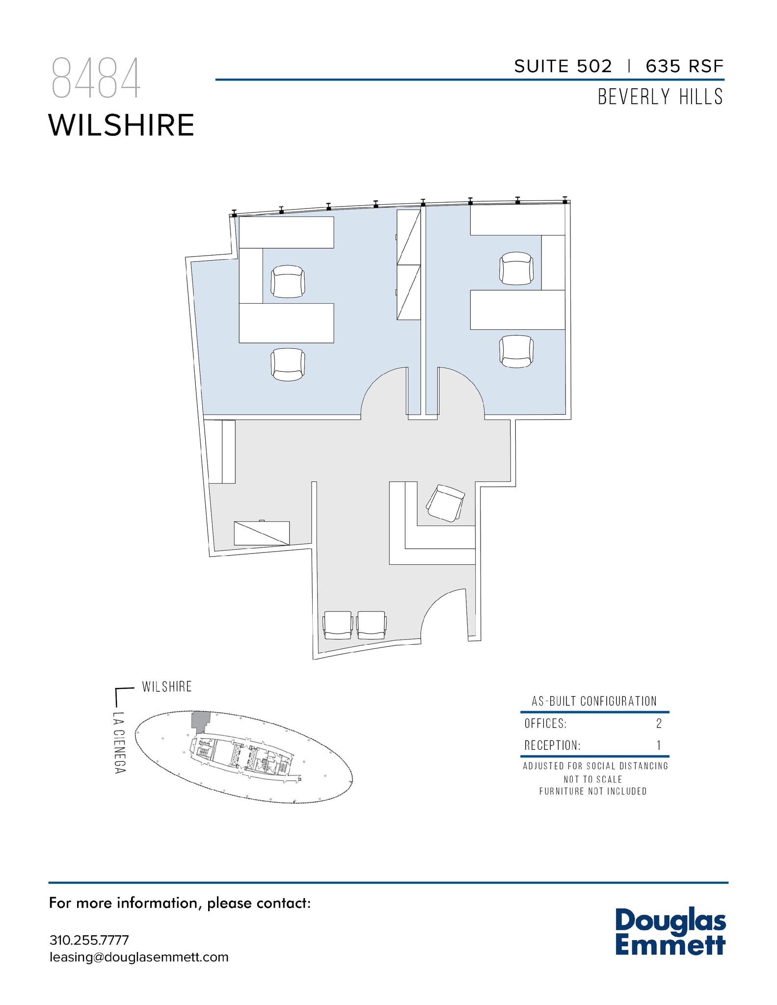 8484 Wilshire Blvd, Beverly Hills, CA for lease Floor Plan- Image 1 of 1