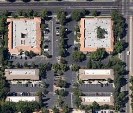 7339 N 1st St, Fresno, CA - AERIAL  map view