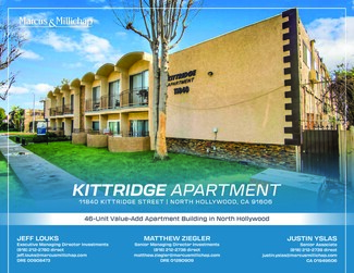 Plus de détails pour 11840 Kittridge St, North Hollywood, CA - Multi-résidentiel à vendre