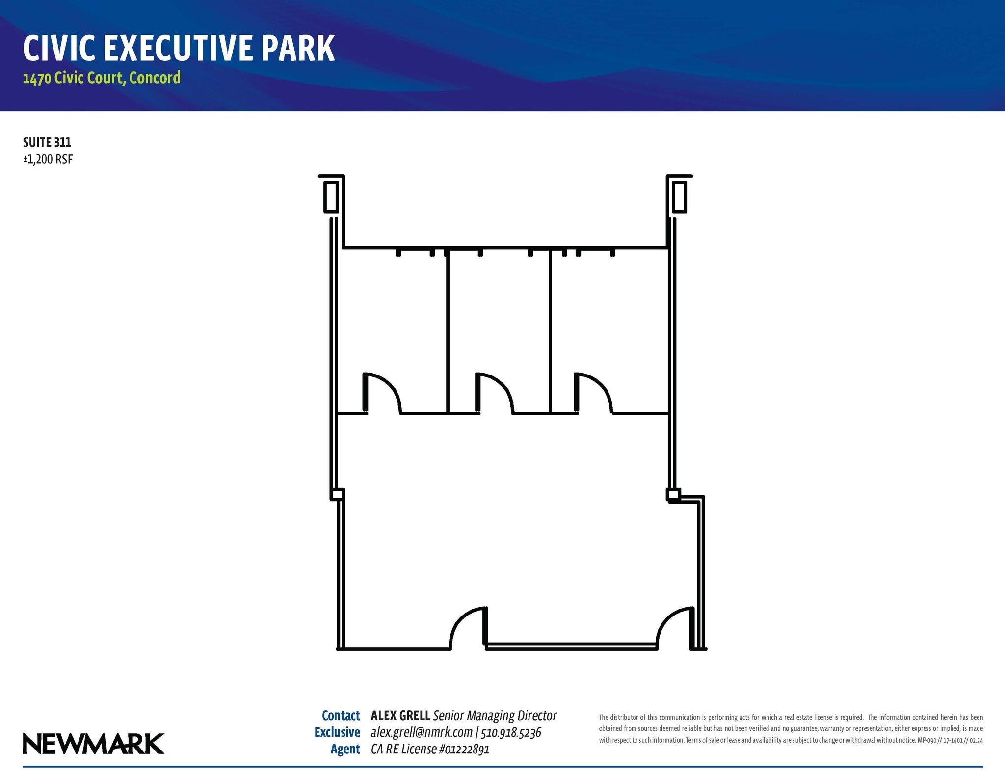 1470 Civic Cir, Concord, CA for lease Floor Plan- Image 1 of 1