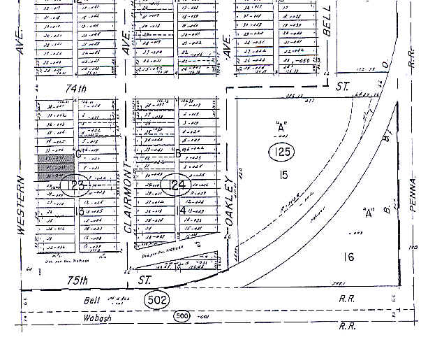 7417 S Western Ave, Chicago, IL à vendre - Plan cadastral - Image 2 de 2