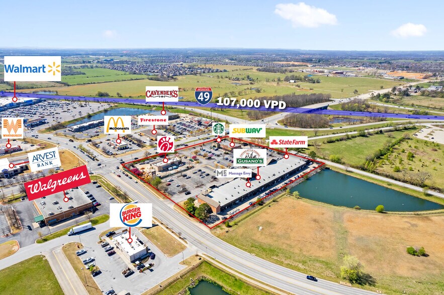 2603 W Pleasant Grove Rd, Rogers, AR à louer - Photo du bâtiment - Image 2 de 25