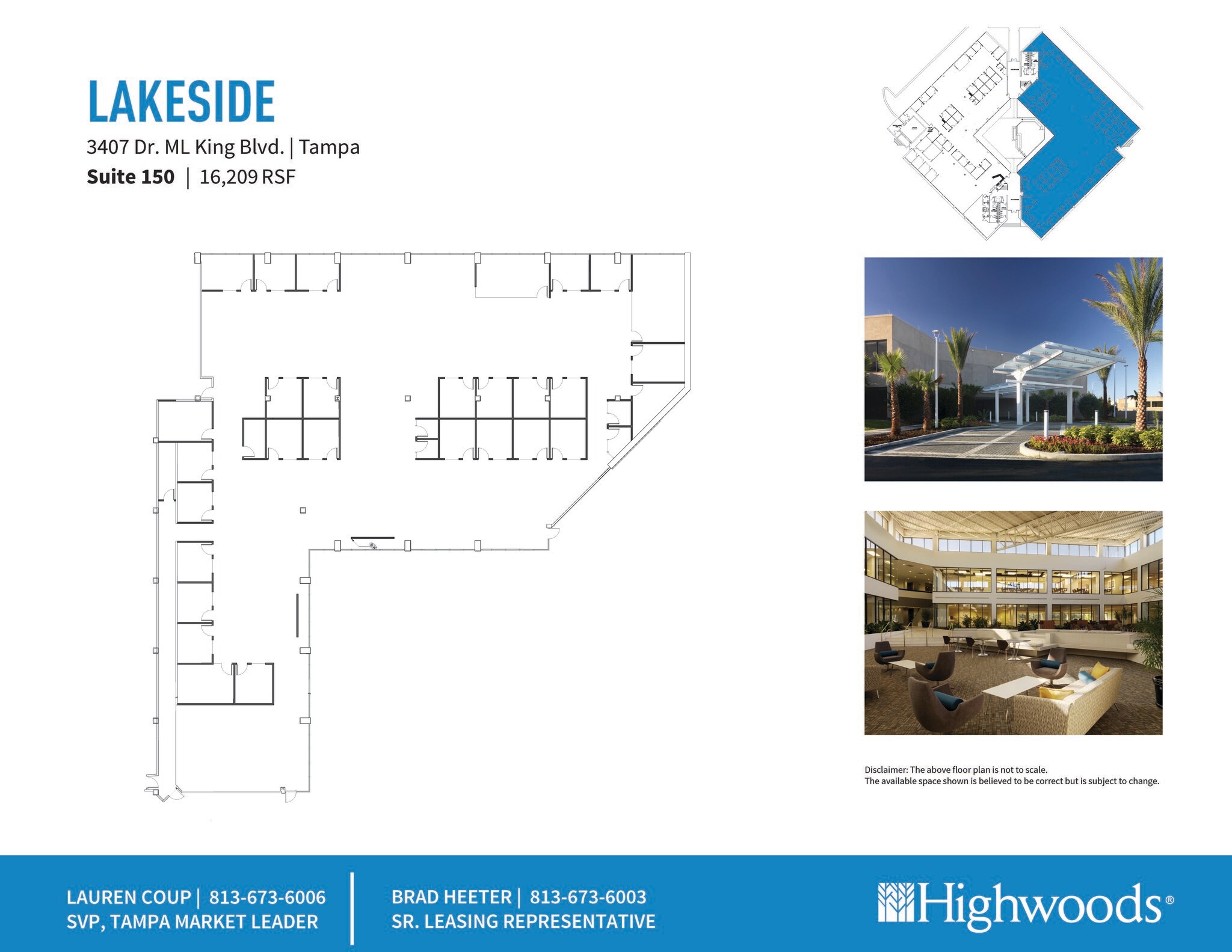 3407 W Dr Martin Luther King Jr Blvd, Tampa, FL à louer Plan d’étage- Image 1 de 1
