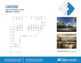 3407 W Dr Martin Luther King Jr Blvd, Tampa, FL à louer Plan d’étage- Image 1 de 1