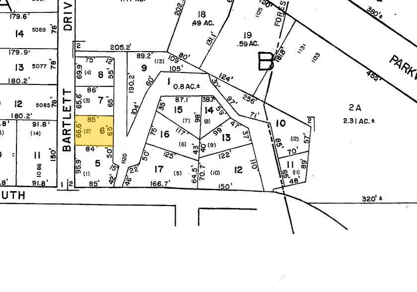 931 Main St, Forest Park, GA à vendre - Plan cadastral - Image 2 de 2