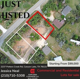 More details for 2237 Potters Creek rd, Canyon Lake, TX - Land for Sale