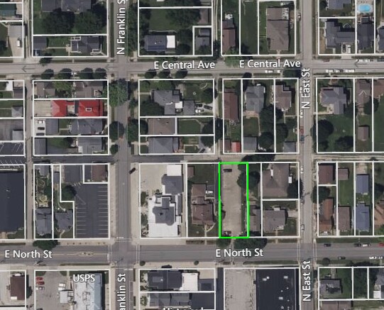 225 North st, Greensburg, IN for sale Aerial- Image 1 of 2