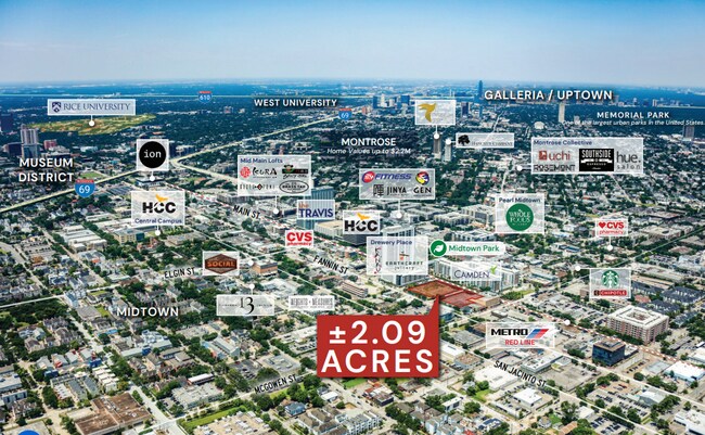 Plus de détails pour 2627 Main St, Houston, TX - Terrain à vendre