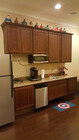 Kitchen with granite counters