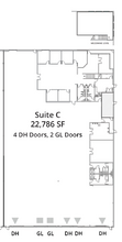 7520 Airway Rd, San Diego, CA à louer Plan d’étage- Image 1 de 2