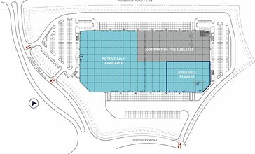 537 Discovery Dr, West Chicago, IL for lease Site Plan- Image 2 of 2