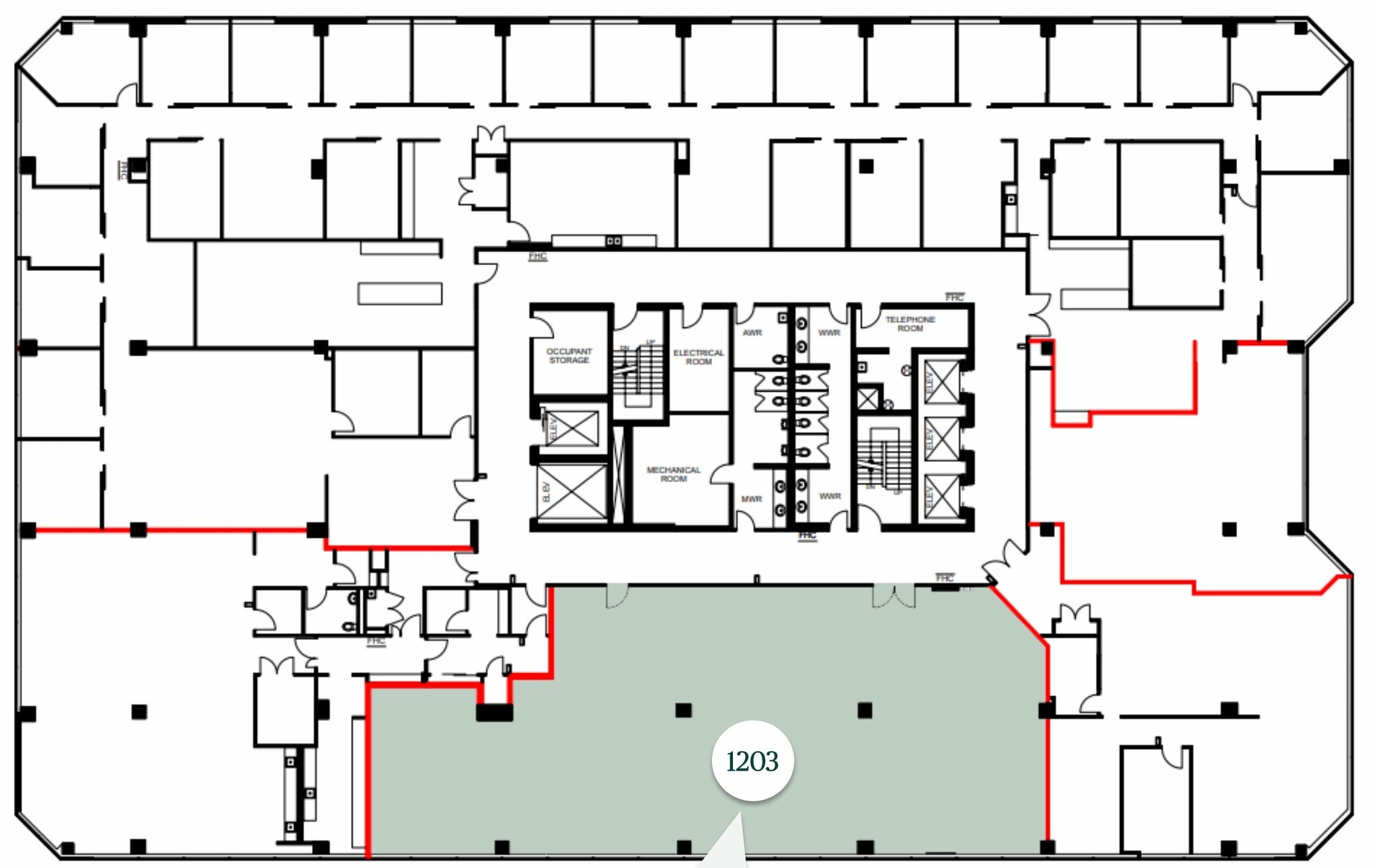 555 Richmond St W, Toronto, ON à louer Plan d’étage- Image 1 de 1