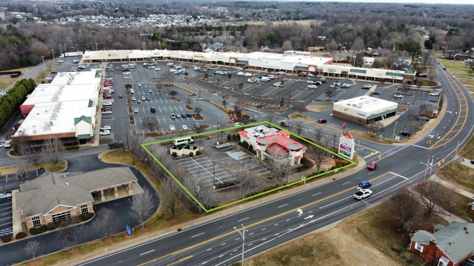 1837 E Broad St, Statesville, NC for lease Aerial- Image 1 of 1