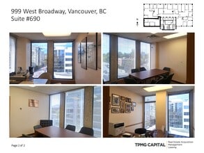 999 W Broadway, Vancouver, BC à louer Photo intérieure- Image 2 de 2