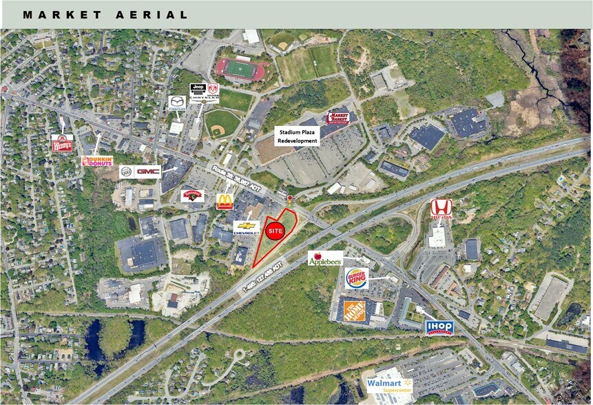 1 Main St, Tewksbury, MA à louer - Aérien - Image 3 de 3