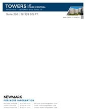 12750 Merit Dr, Dallas, TX à louer Plan d’étage- Image 1 de 1