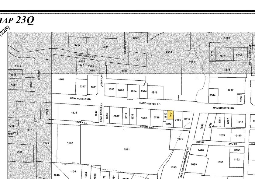 14366 Manchester Rd, Manchester, MO à vendre - Plan cadastral - Image 2 de 10