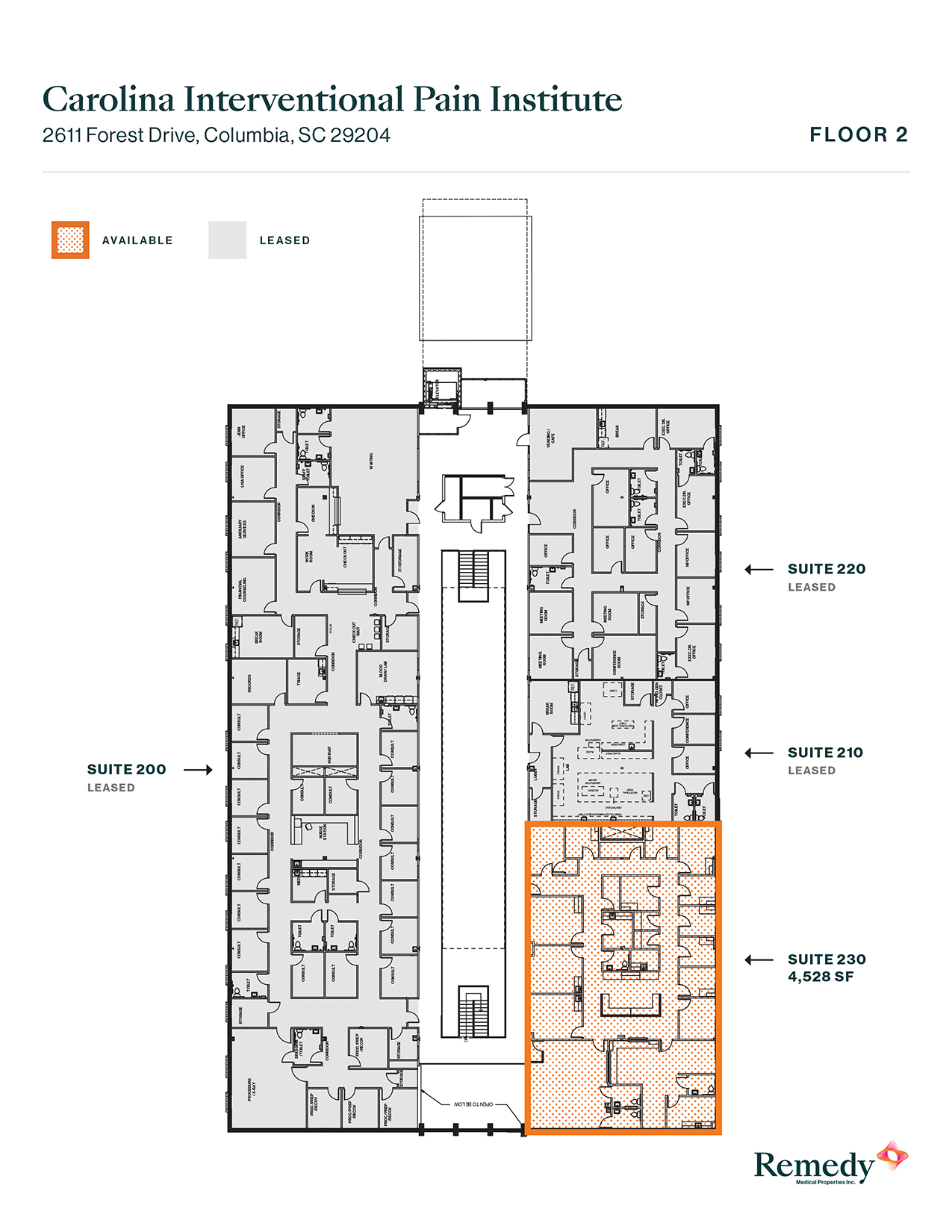 2611 Forest Dr, Columbia, SC for lease Floor Plan- Image 1 of 1