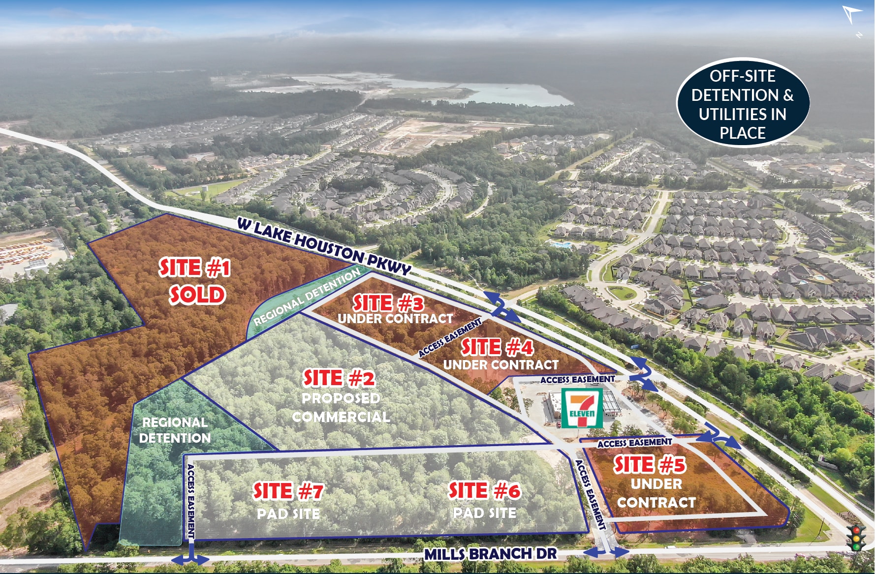 0 W Lake Houston Pkwy, Kingwood, TX à vendre Photo du bâtiment- Image 1 de 4