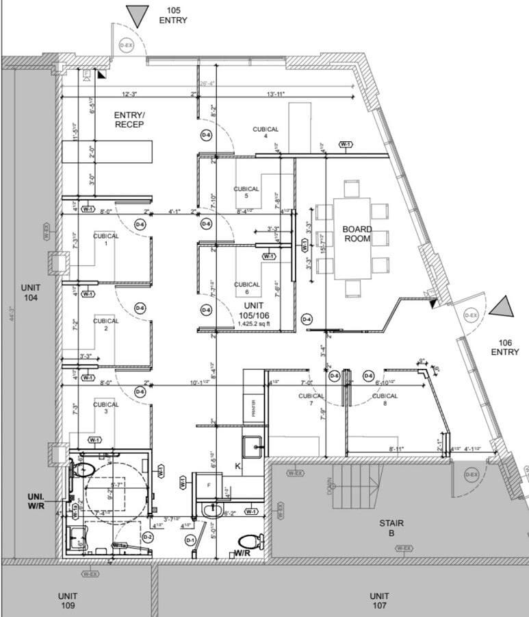 1670 N Service Rd E, Oakville, ON L6H 7G3 - Unit 105-106 -  - Floor Plan - Image 1 of 10