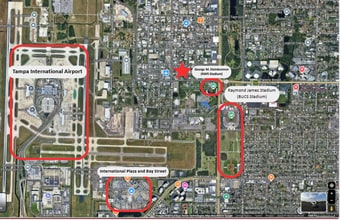 4017 W Dr Martin Luther King Jr Blvd, Tampa, FL - AERIAL map view - Image1