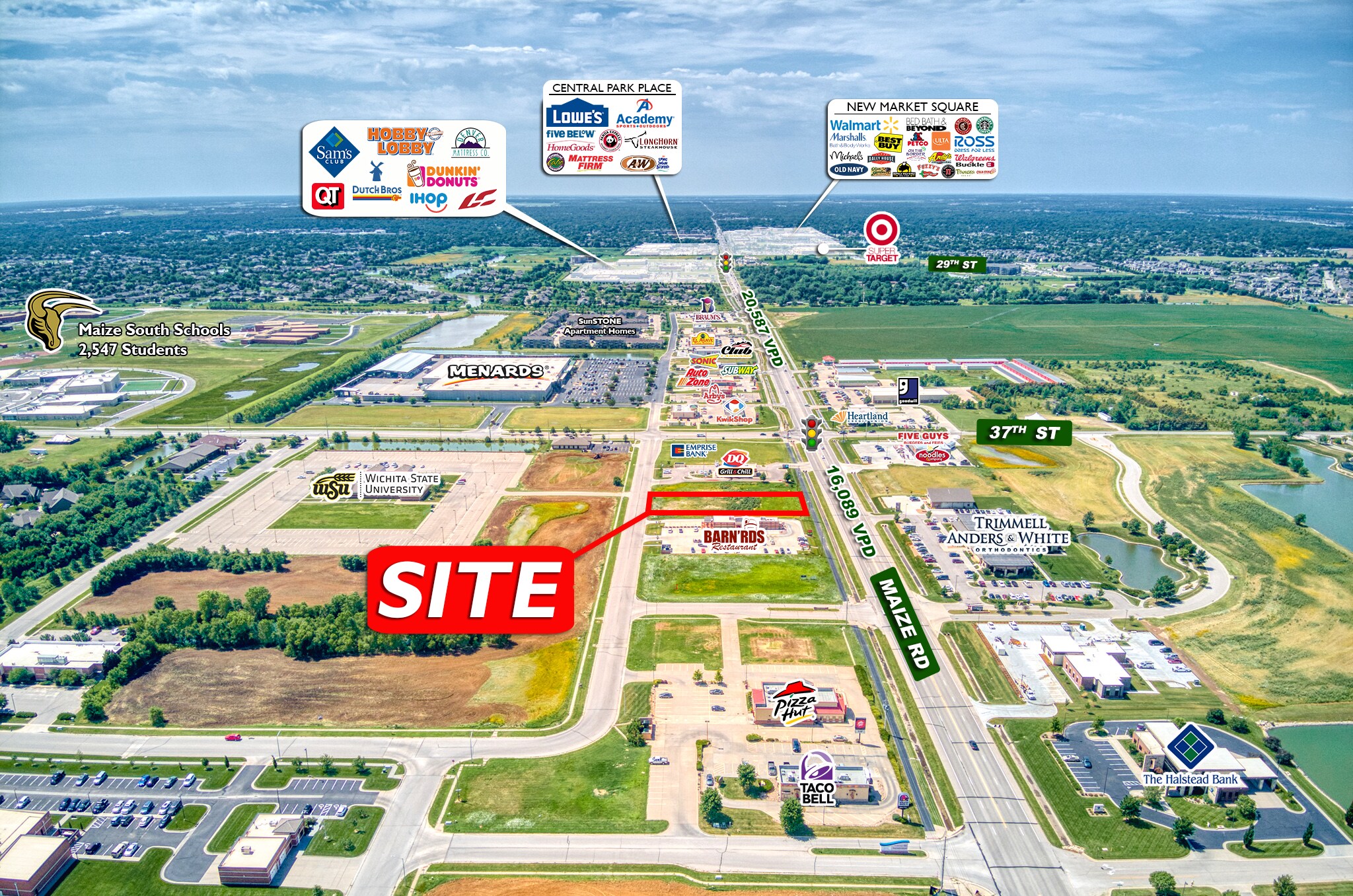 37th and Maize, Maize, KS à louer Photo du bâtiment- Image 1 de 5