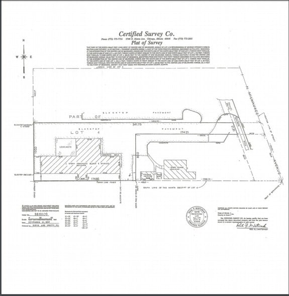 528 N Milwaukee Ave, Wheeling, IL à vendre - Plan cadastral - Image 2 de 10