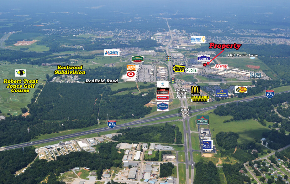 Cobbs Ford Rd, Prattville, AL for sale - Building Photo - Image 1 of 6