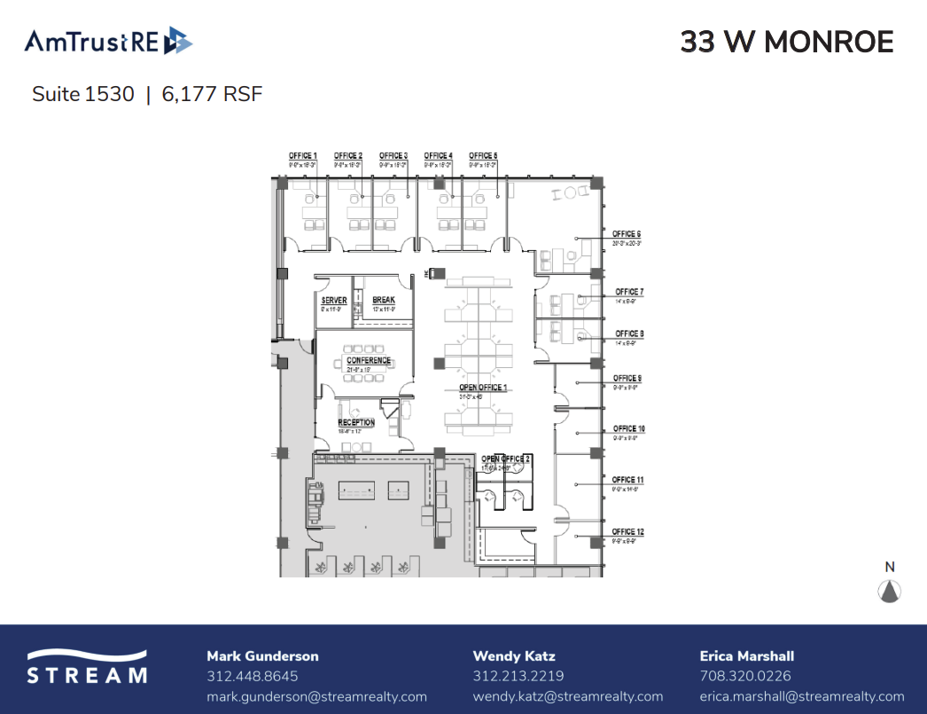 33 W Monroe St, Chicago, IL for lease Floor Plan- Image 1 of 1