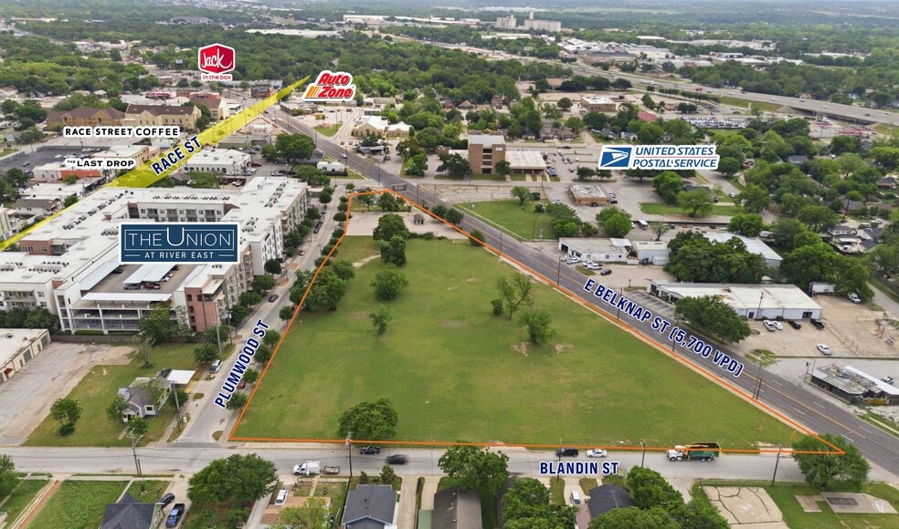2819 E Belknap St, Fort Worth, TX for sale - Aerial - Image 1 of 3